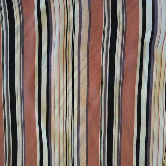 W5🖐️ by Anthropologie Striped Faux Crossover Top - Picture 7 of 7